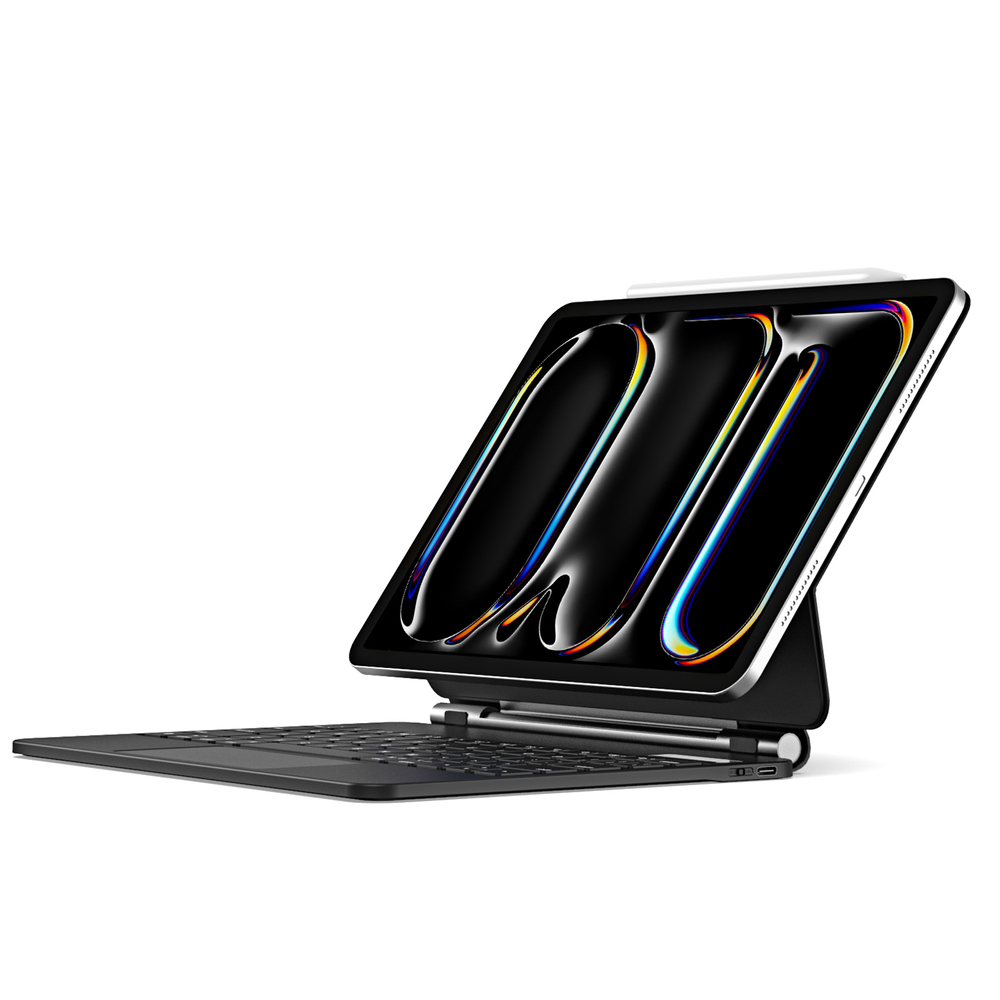 iTok webáruház - Dux Ducis Dux Ducis Keyboard (MK Series) billentyűzetes tok iPad Pro 11" 2024 készülékhez (fekete) 2 Dux Ducis Keyboard (MK Series) Case with Bluetooth Keyboard for iPad Pro 11" 2024 (fekete)