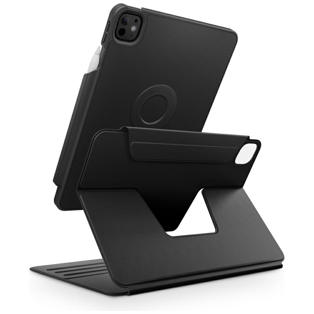 iTok webáruház - Uniq Uniq Rovus Snapmount mágneses, 360°-ban forgatható tok iPad Pro 11" 2024 (5. generáció) készülékhez (fekete) 1 Uniq Rovus Snapmount Magnetic 360 Rotating Detachable case for iPad Pro 11" 2024 (5th generation) (fekete)