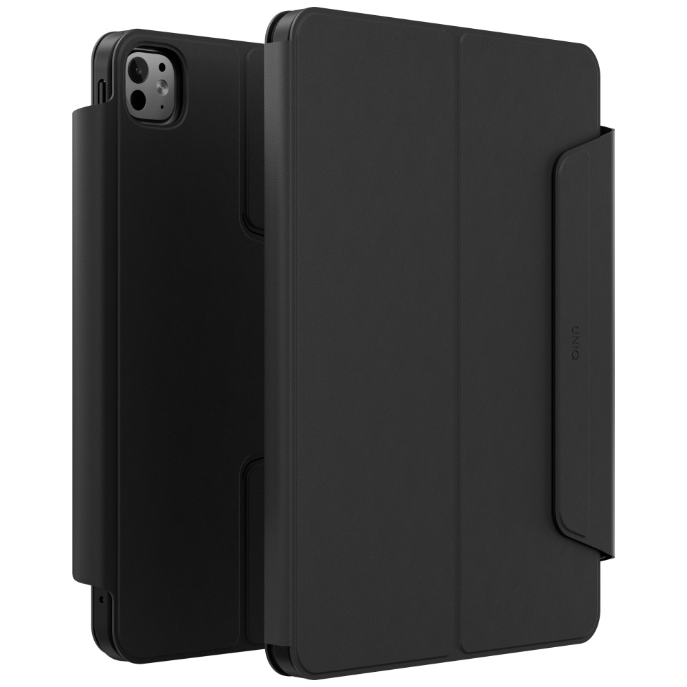 iTok webáruház - Uniq Uniq Rovus Snapmount mágneses, 360°-ban forgatható tok iPad Pro 11" 2024 (5. generáció) készülékhez (fekete) 2 Uniq Rovus Snapmount Magnetic 360 Rotating Detachable case for iPad Pro 11" 2024 (5th generation) (fekete)