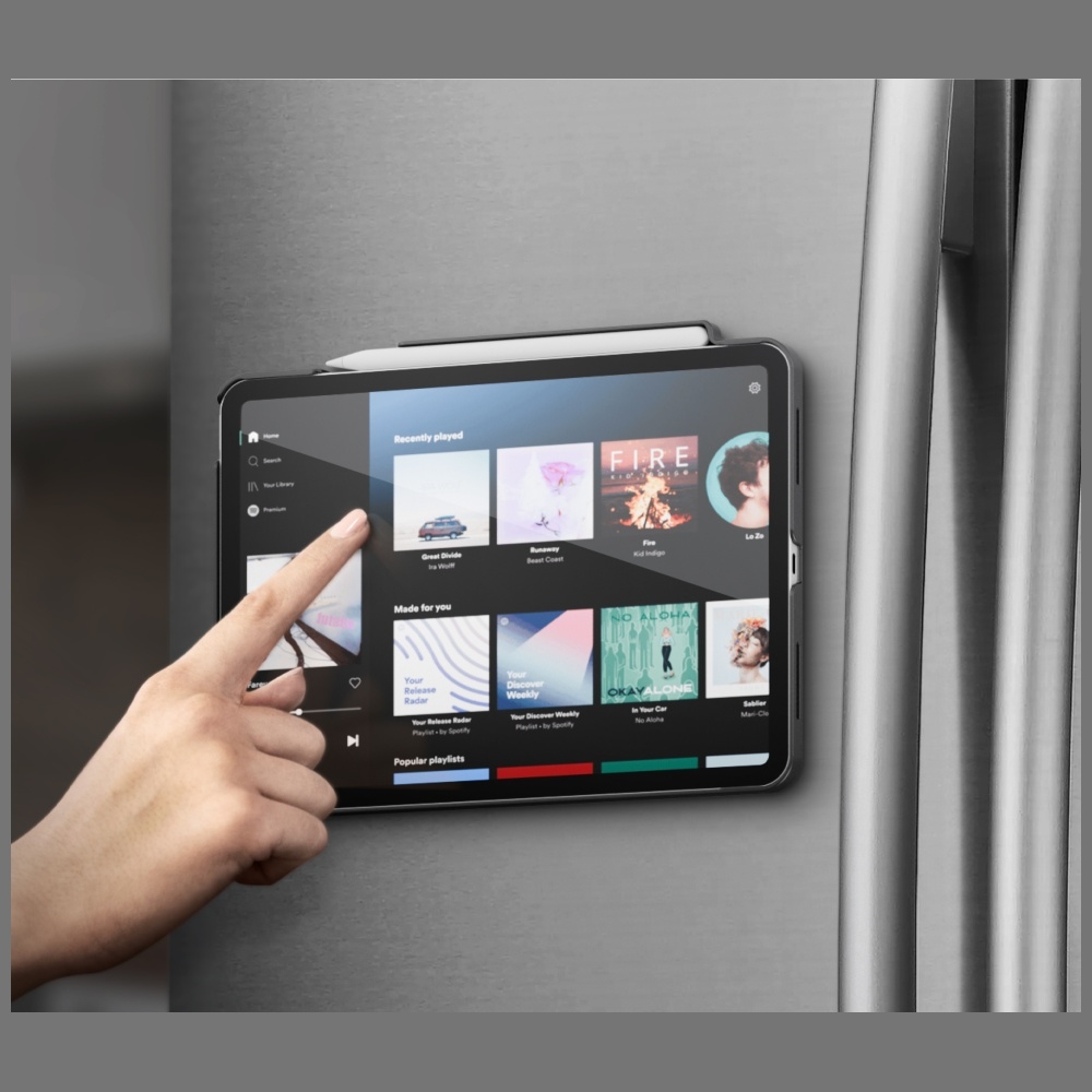 iTok webáruház - Uniq Uniq Rovus Snapmount mágneses, 360°-ban forgatható tok iPad Pro 11" 2024 (5. generáció) készülékhez (fekete) 8 Uniq Rovus Snapmount Magnetic 360 Rotating Detachable case for iPad Pro 11" 2024 (5th generation) (fekete)