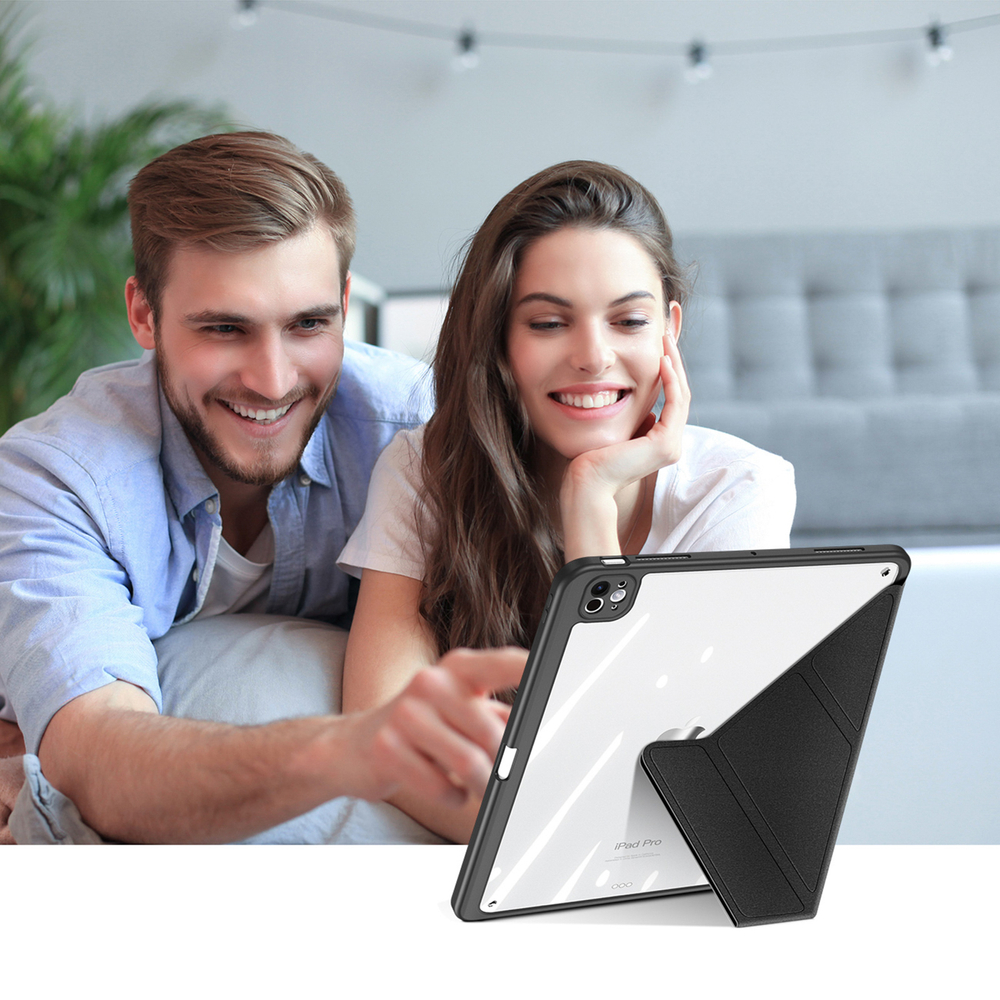 iTok webáruház - Dux Ducis Dux Ducis Magi tok iPad Pro 11" (2024/2025) készülékhez (fekete) 4 Dux Ducis Magi Case for iPad Pro 11" (2024/2025) with Stand (fekete)