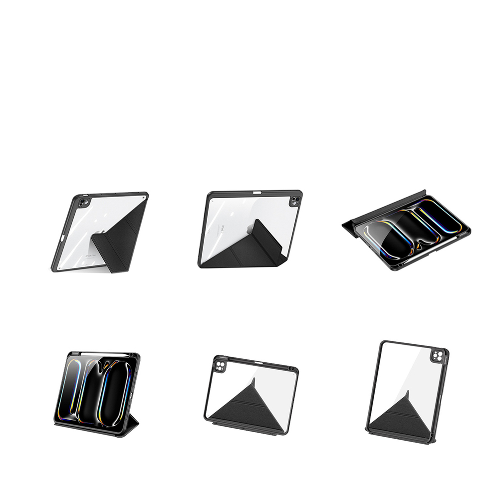 iTok webáruház - Dux Ducis Dux Ducis Magi tok iPad Pro 11" (2024/2025) készülékhez (fekete) 5 Dux Ducis Magi Case for iPad Pro 11" (2024/2025) with Stand (fekete)
