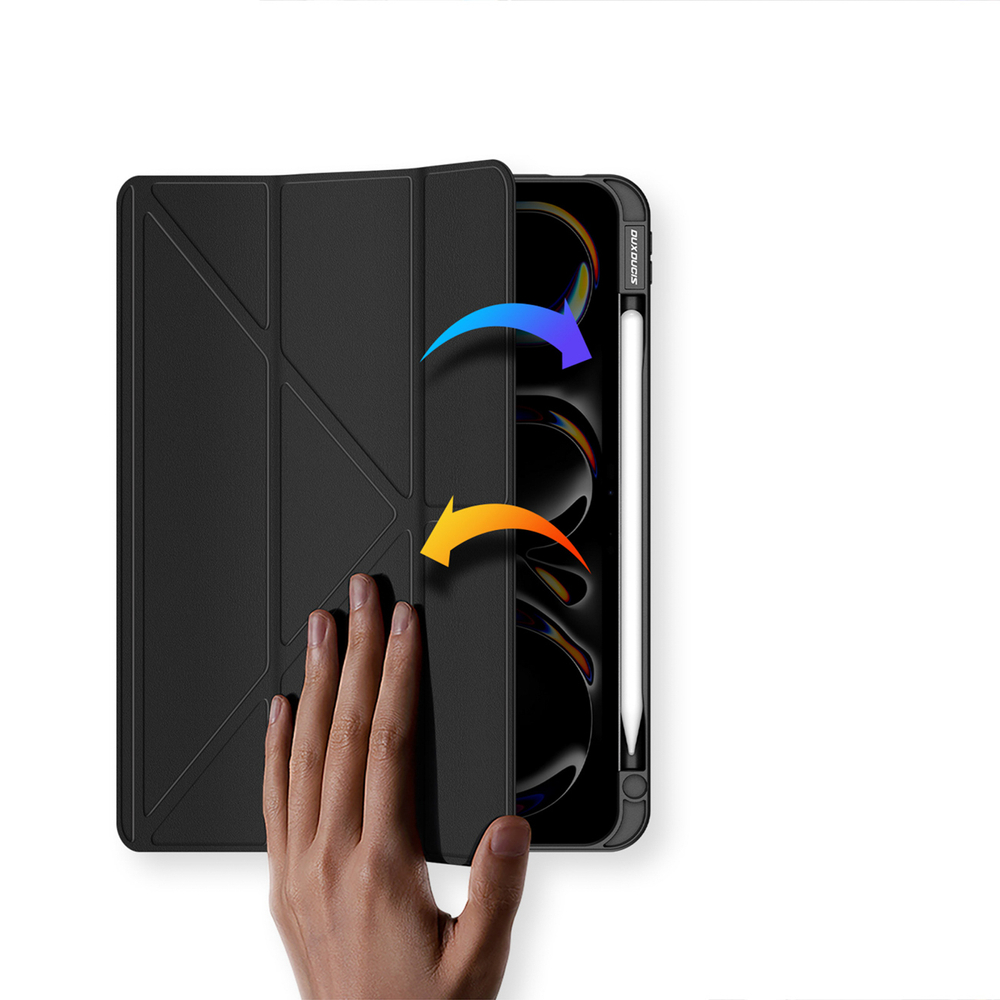 iTok webáruház - Dux Ducis Dux Ducis Magi tok iPad Pro 11" (2024/2025) készülékhez (fekete) 8 Dux Ducis Magi Case for iPad Pro 11" (2024/2025) with Stand (fekete)