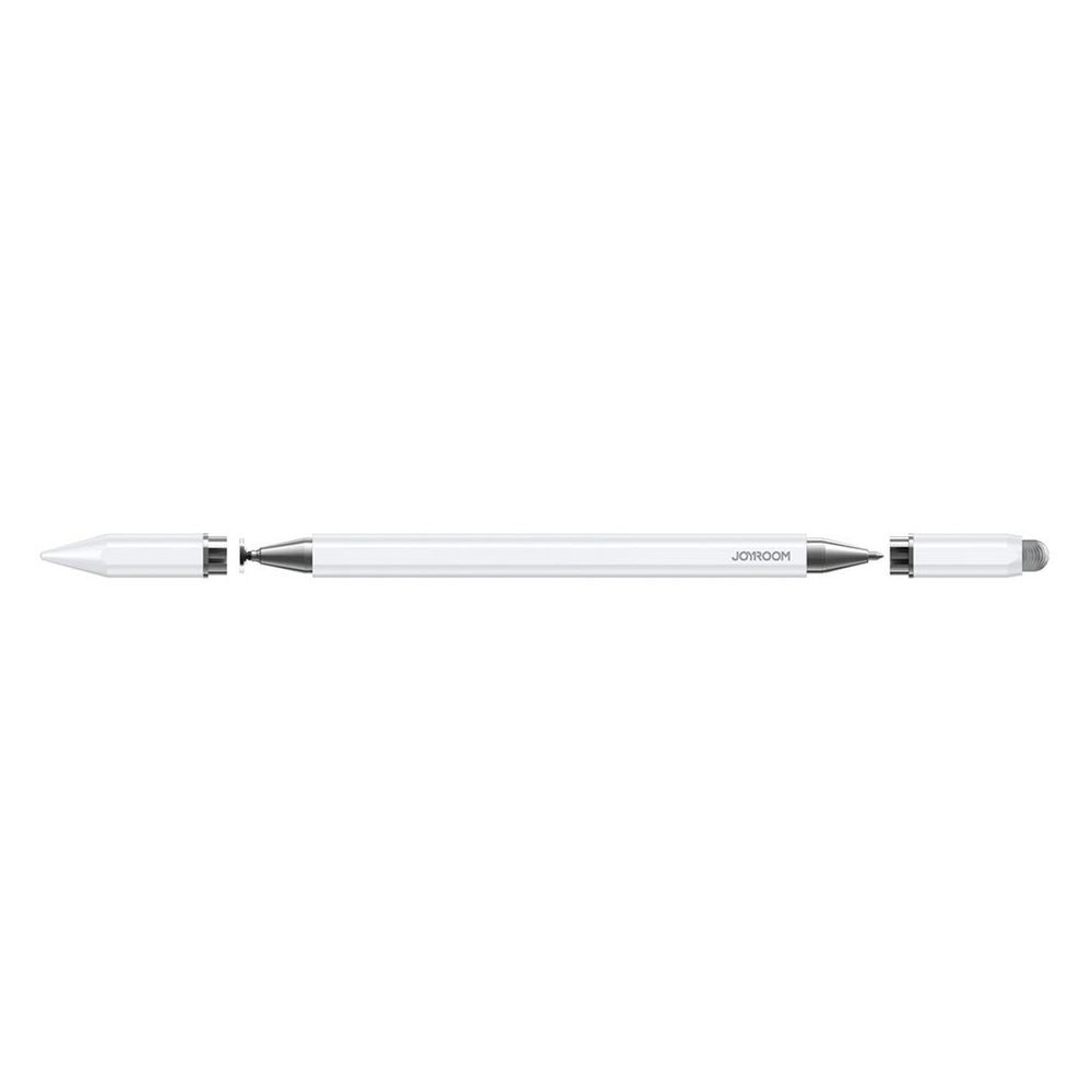 iTok webáruház - Joyroom Joyroom JR-BP561 3 az 1-ben passzív kapacitív érintőceruza (fehér) 4 Joyroom JR-BP561 3-in-1 Passive Magnetic Capacitive Stylus (fehér)