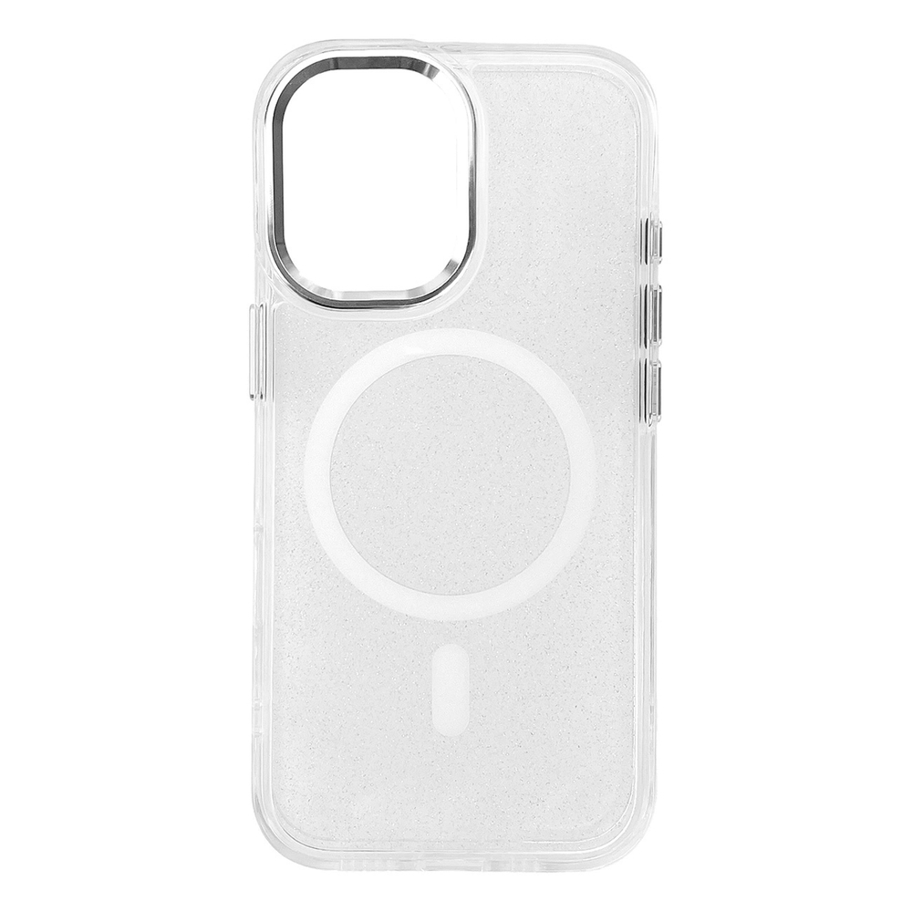 iTok webáruház - Hurtel Glitter Case MagSafe tok Samsung Galaxy S26 Ultra (fehér) 1 Glitter Case for Samsung Galaxy S26 Ultra, MagSafe Compatible (fehér)