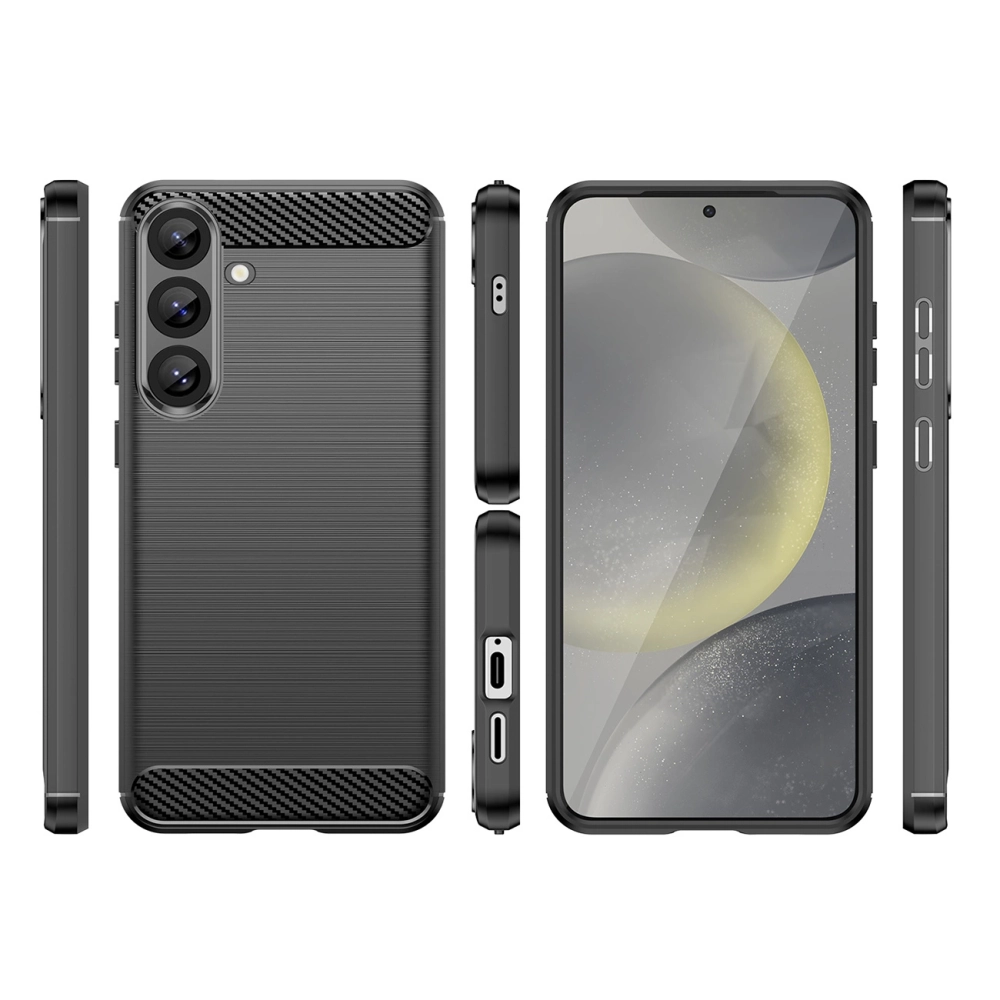 iTok webáruház - Hurtel Carbon Case tok Samsung Galaxy S26 Ultra (fekete) 2 Carbon Case for Samsung Galaxy S26 Ultra (fekete)