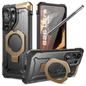 Supcase UB Grip Mag MagSafe tok Samsung Galaxy S26 Ultra (fekete és barna)