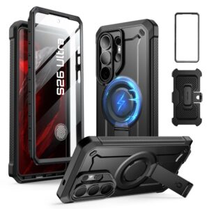 Supcase Unicorn Beetle Pro Mag MagSafe tok Samsung Galaxy S26 Ultra készülékhez – 2 részes (fekete)