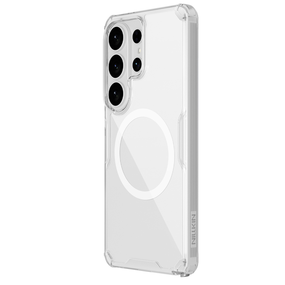 iTok webáruház - Nillkin Nillkin Nature TPU Pro tok MagSafe kompatibilitással Samsung Galaxy S26 Ultra készülékhez (fehér) 2 Nillkin Nature TPU Pro Case Compatible with MagSafe for Samsung Galaxy S26 Ultra (fehér)