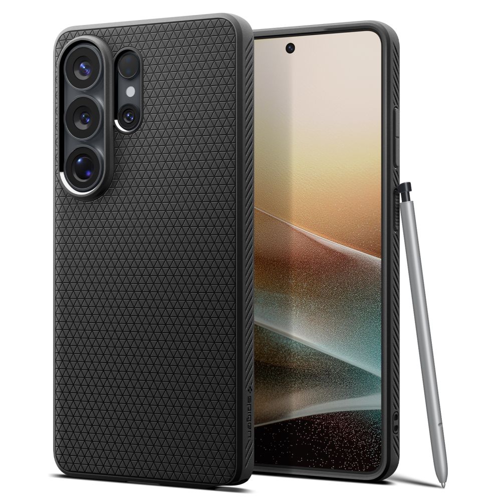 iTok webáruház - Spigen Spigen Liquid Air tok Samsung Galaxy S26 Ultra készülékhez (fekete) 1 Spigen Liquid Air Case for Samsung Galaxy S26 Ultra (fekete)