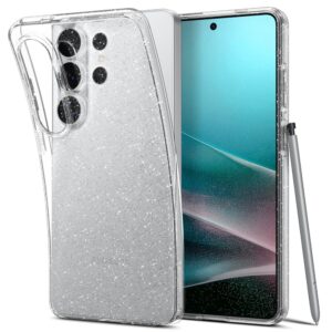 Spigen Liquid Crystal Glitter tok Samsung Galaxy S26 Ultra készülékhez (csillámos és átlátszó)