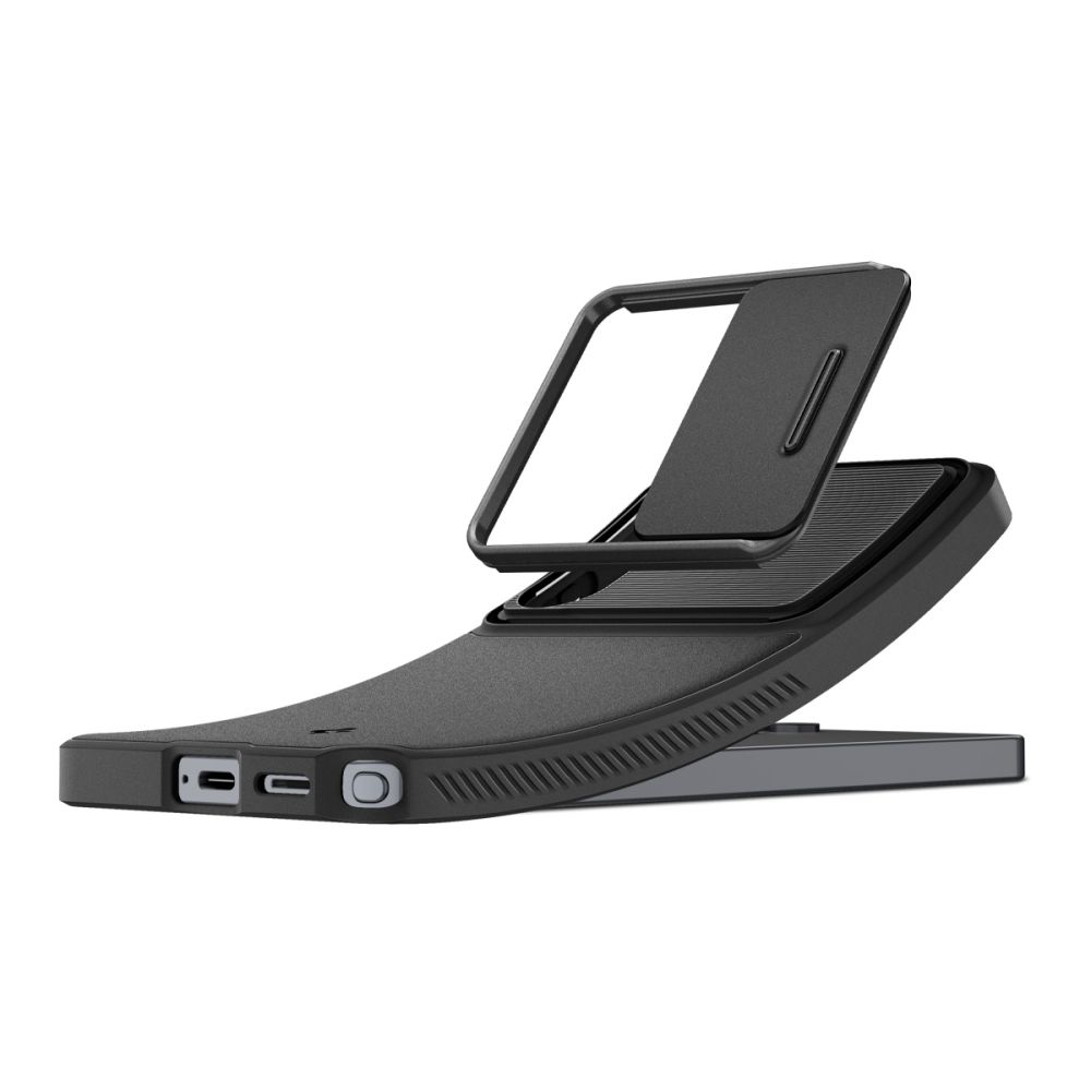 iTok webáruház - Spigen Spigen Optik Armor tok Samsung Galaxy S26 Ultra készülékhez (fekete) 3 Spigen Optik Armor Case for Samsung Galaxy S26 Ultra (fekete)