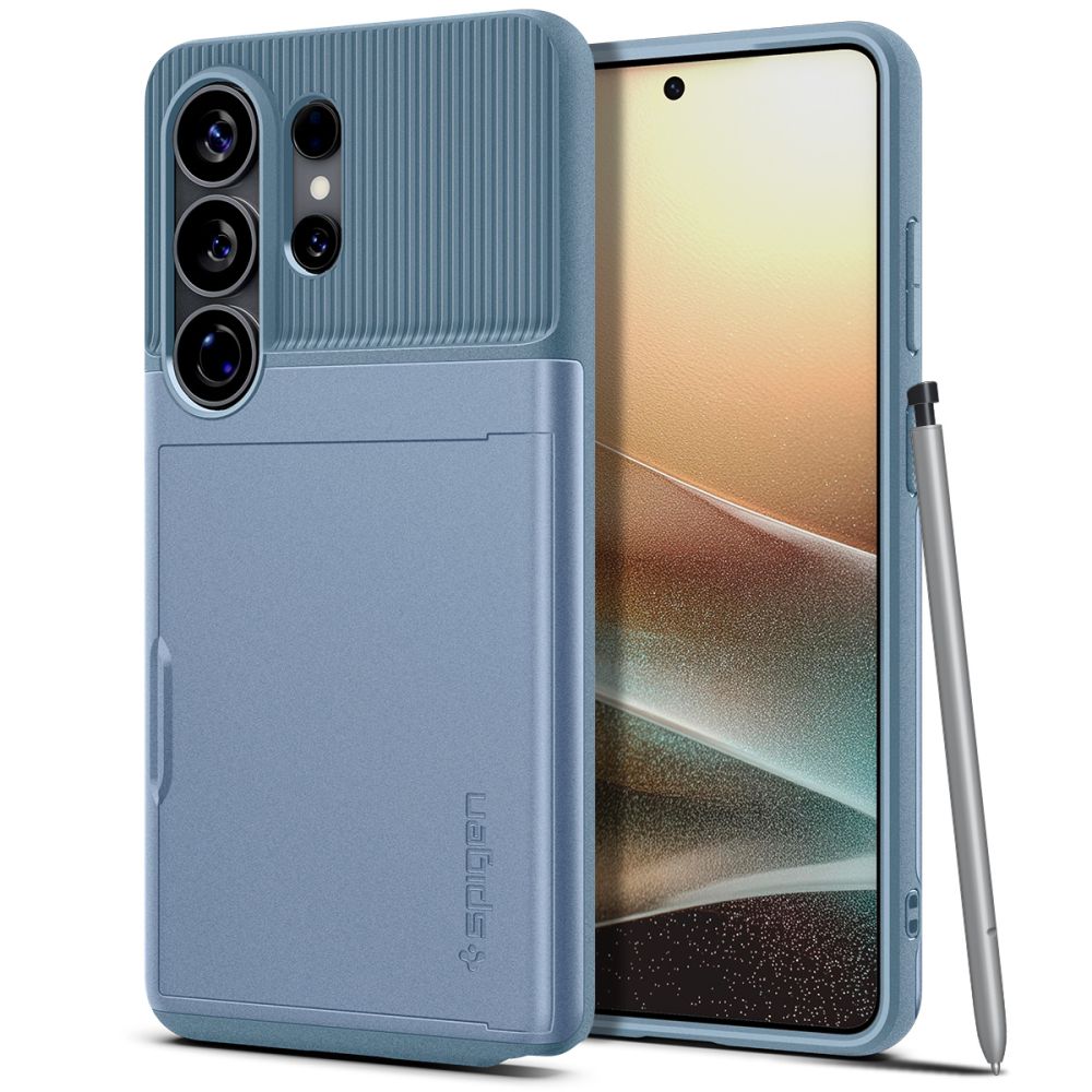 iTok webáruház - Spigen Spigen Slim Armor CS tok Samsung Galaxy S26 Ultra készülékhez (kék) 2 Spigen Slim Armor CS Case for Samsung Galaxy S26 Ultra (kék)
