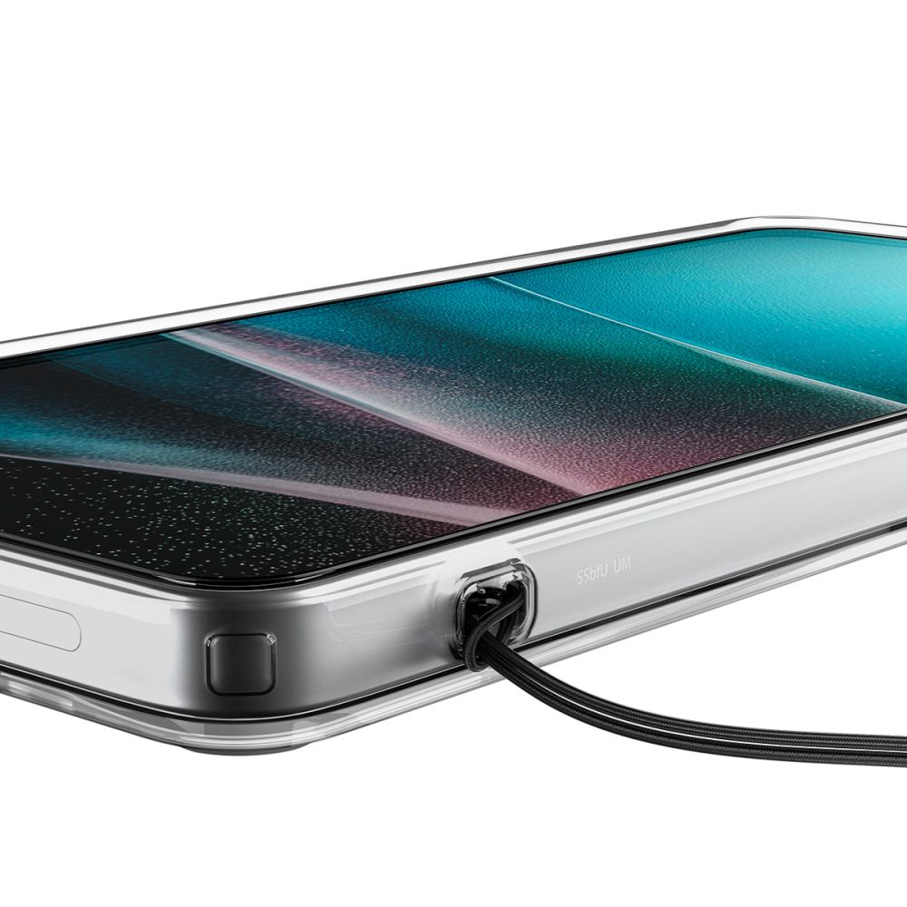 iTok webáruház - Spigen Spigen Ultra Hybrid Mag MagSafe tok Samsung Galaxy S26 Ultra készülékhez (átlátszó és fehér) 6 Spigen Ultra Hybrid Mag MagSafe Case for Samsung Galaxy S26 Ultra (átlátszó és fehér)