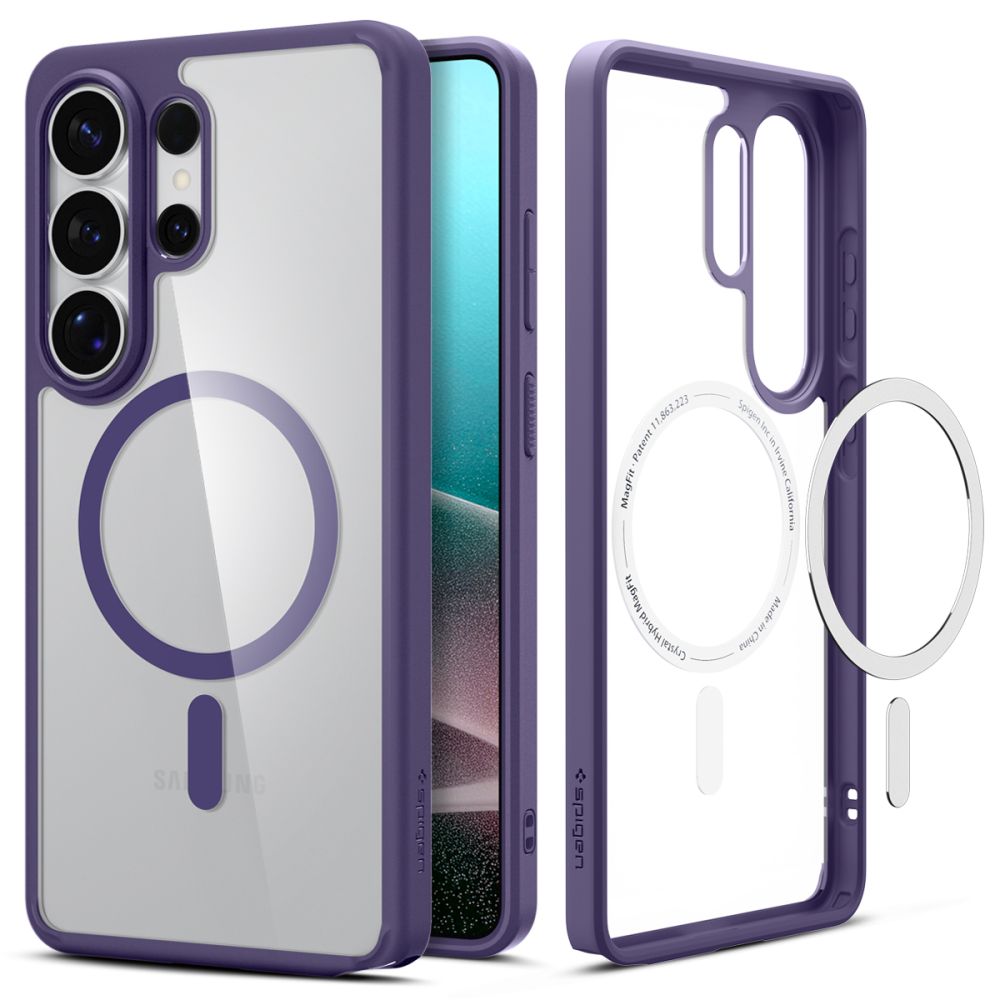 iTok webáruház - Spigen Spigen Ultra Hybrid Mag MagSafe tok Samsung Galaxy S26 Ultra készülékhez (áttetsző tengerészkék) 2 Spigen Ultra Hybrid Mag MagSafe Case for Samsung Galaxy S26 Ultra (áttetsző tengerészkék)