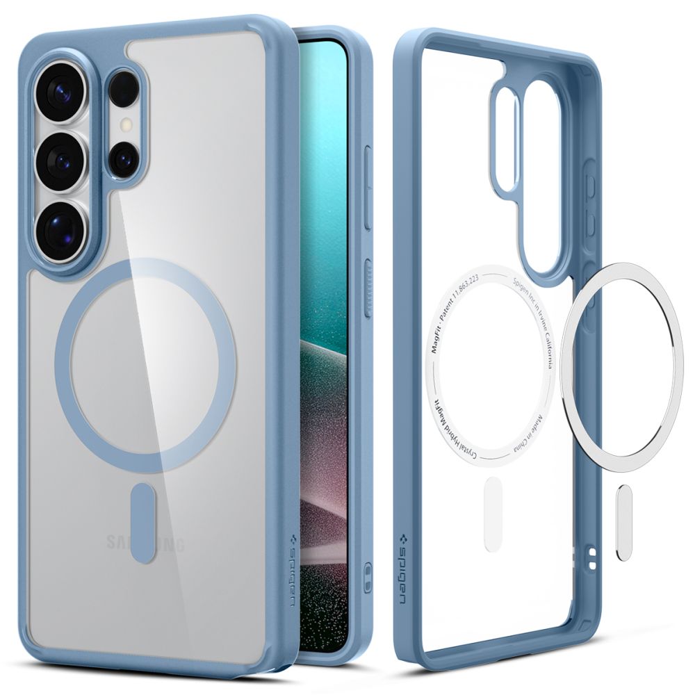 iTok webáruház - Spigen Spigen Ultra Hybrid Mag MagSafe tok Samsung Galaxy S26 Ultra készülékhez (áttetsző kék) 2 Spigen Ultra Hybrid Mag MagSafe Case for Samsung Galaxy S26 Ultra (áttetsző kék)