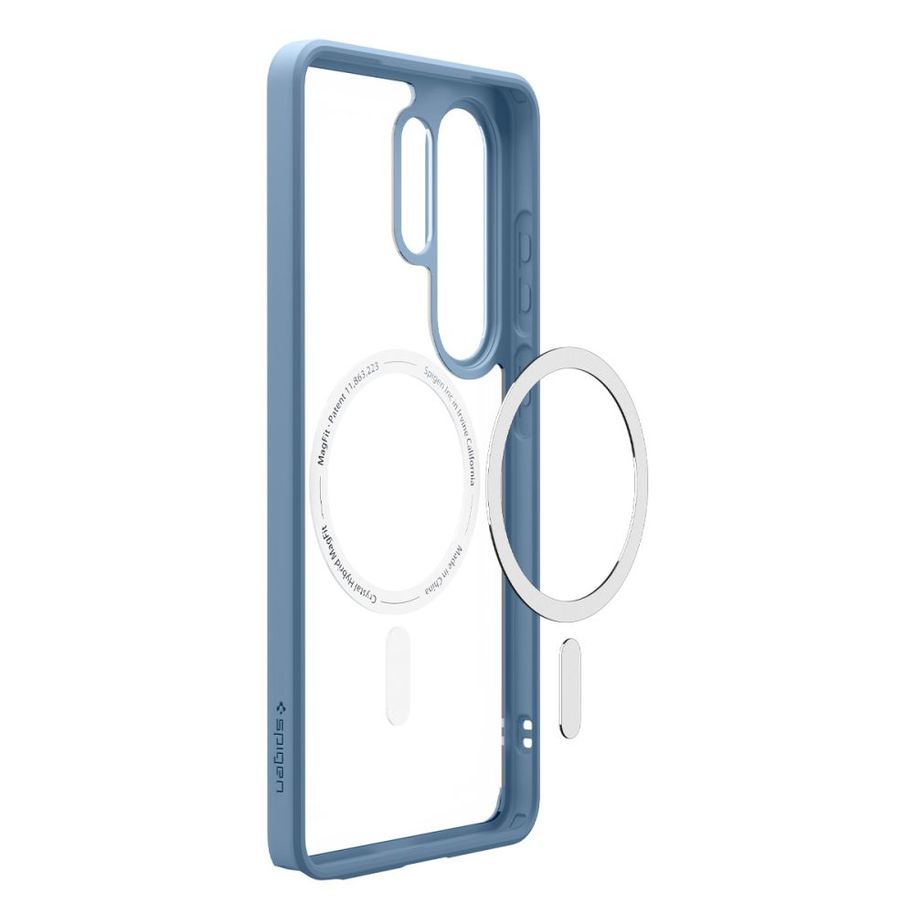 iTok webáruház - Spigen Spigen Ultra Hybrid Mag MagSafe tok Samsung Galaxy S26 Ultra készülékhez (áttetsző kék) 4 Spigen Ultra Hybrid Mag MagSafe Case for Samsung Galaxy S26 Ultra (áttetsző kék)