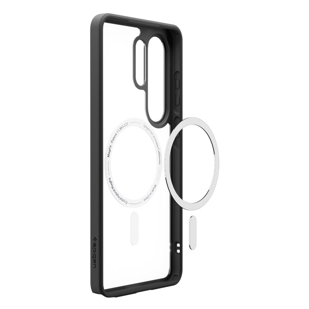 iTok webáruház - Spigen Spigen Ultra Hybrid Mag MagSafe tok Samsung Galaxy S26 Ultra készülékhez (átlátszó fekete) 4 Spigen Ultra Hybrid Mag MagSafe Case for Samsung Galaxy S26 Ultra (átlátszó fekete)