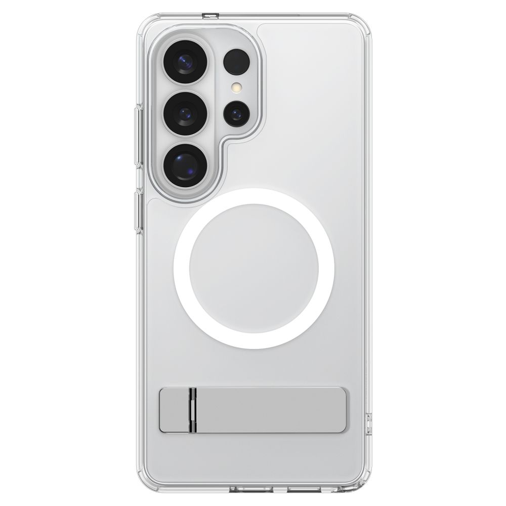 iTok webáruház - Spigen Spigen Ultra Hybrid S Mag MagSafe tok Samsung Galaxy S26 Ultra készülékhez (átlátszó és fehér) 3 Spigen Ultra Hybrid S Mag MagSafe Case for Samsung Galaxy S26 Ultra (átlátszó és fehér)