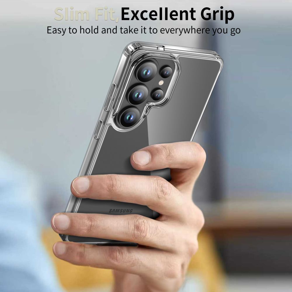 iTok webáruház - Tech-Protect Tech-Protect FlexAir Hybrid tok Samsung Galaxy S26 Ultra készülékhez (átlátszó) 6 Tech-Protect FlexAir Hybrid Case for Samsung Galaxy S26 Ultra (átlátszó)