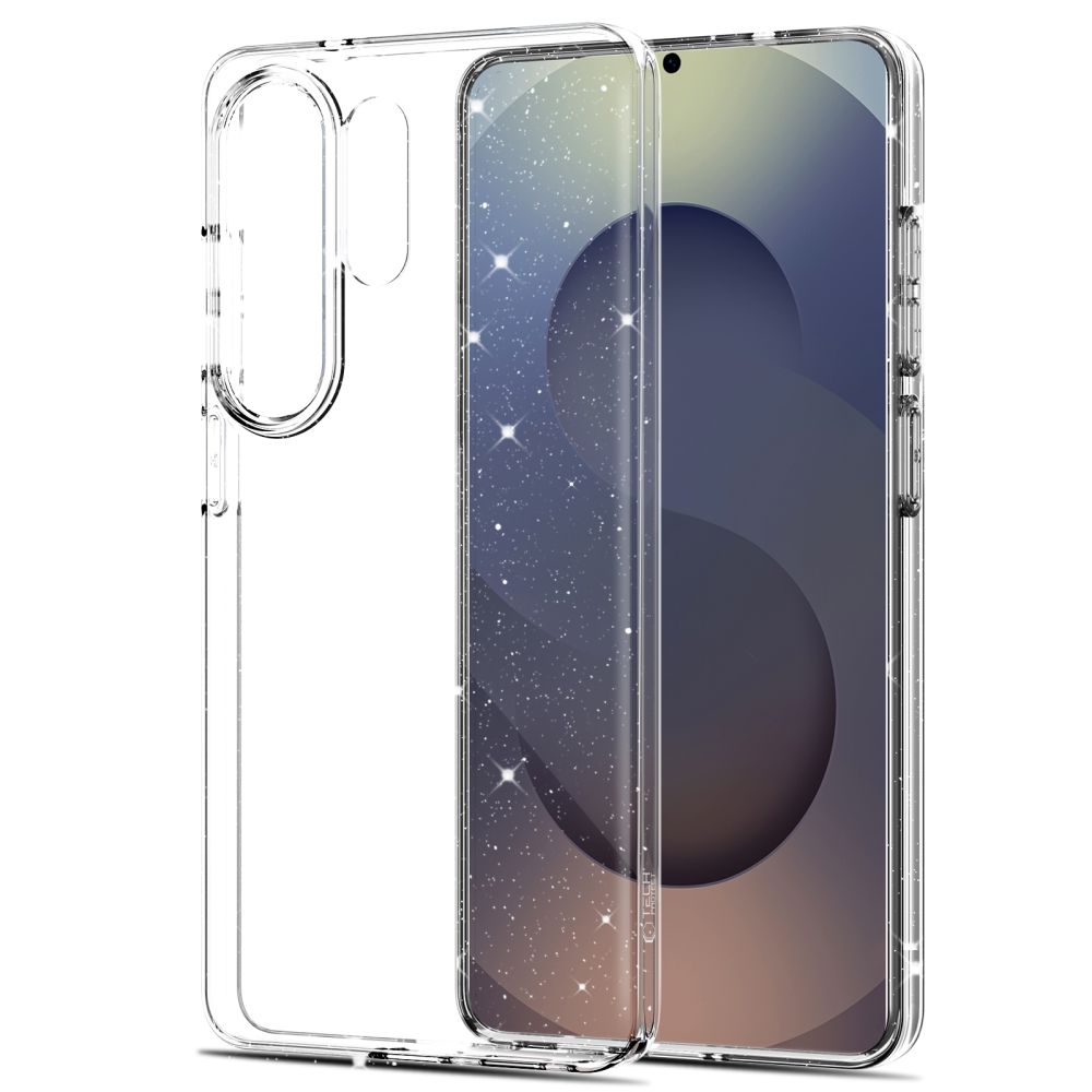 iTok webáruház - Tech-Protect Tech-Protect FlexAir tok Samsung Galaxy S26 Ultra készülékhez (átlátszó és csillámos) 2 Tech-Protect FlexAir Case for Samsung Galaxy S26 Ultra (átlátszó és csillámos)