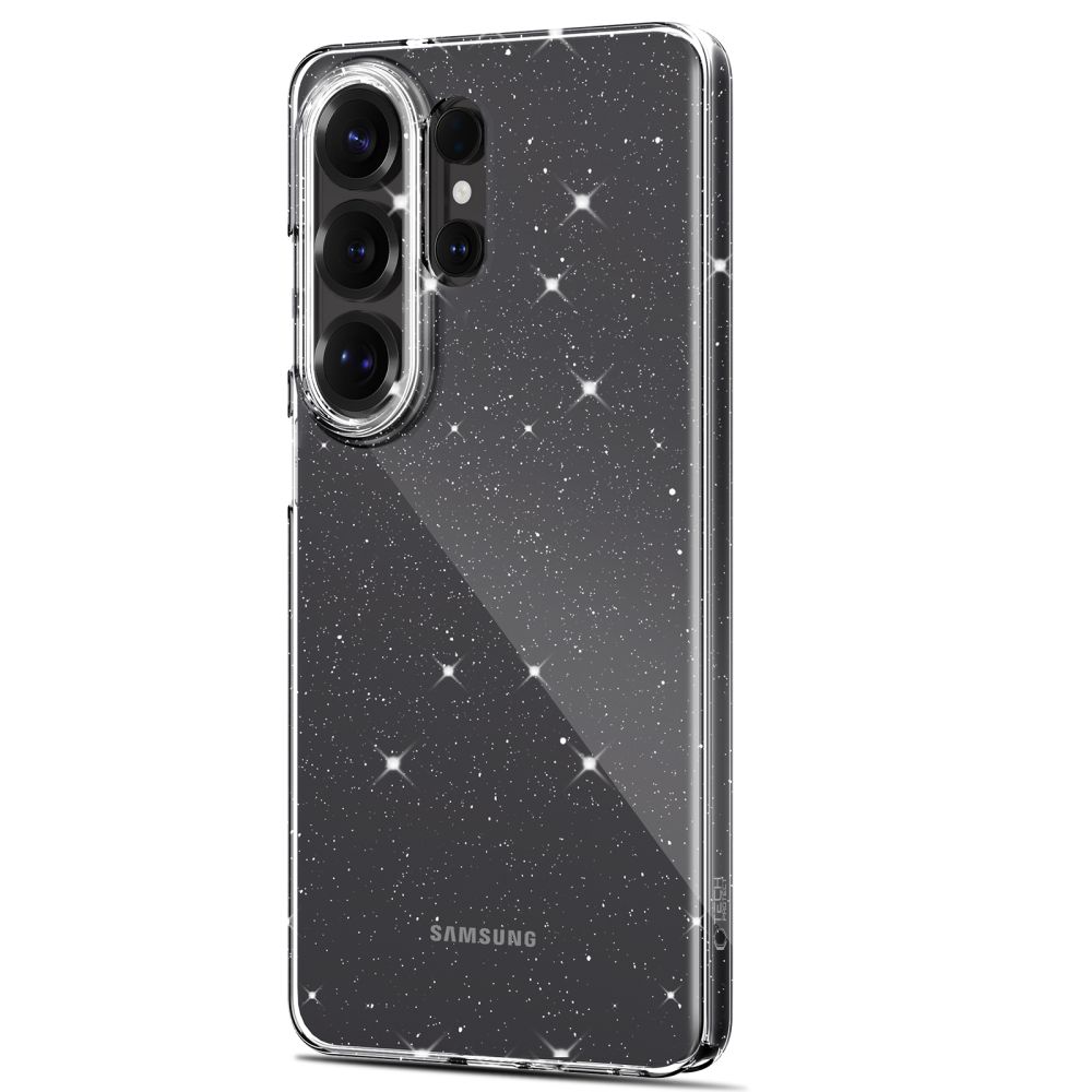 iTok webáruház - Tech-Protect Tech-Protect FlexAir tok Samsung Galaxy S26 Ultra készülékhez (átlátszó és csillámos) 3 Tech-Protect FlexAir Case for Samsung Galaxy S26 Ultra (átlátszó és csillámos)