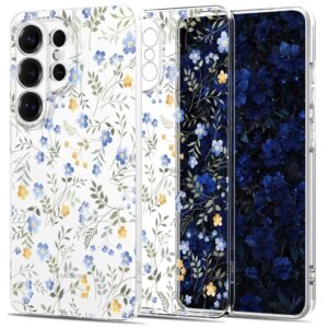 Tech-Protect FlexAir tok Samsung Galaxy S26 Ultra készülékhez (színes virágok)