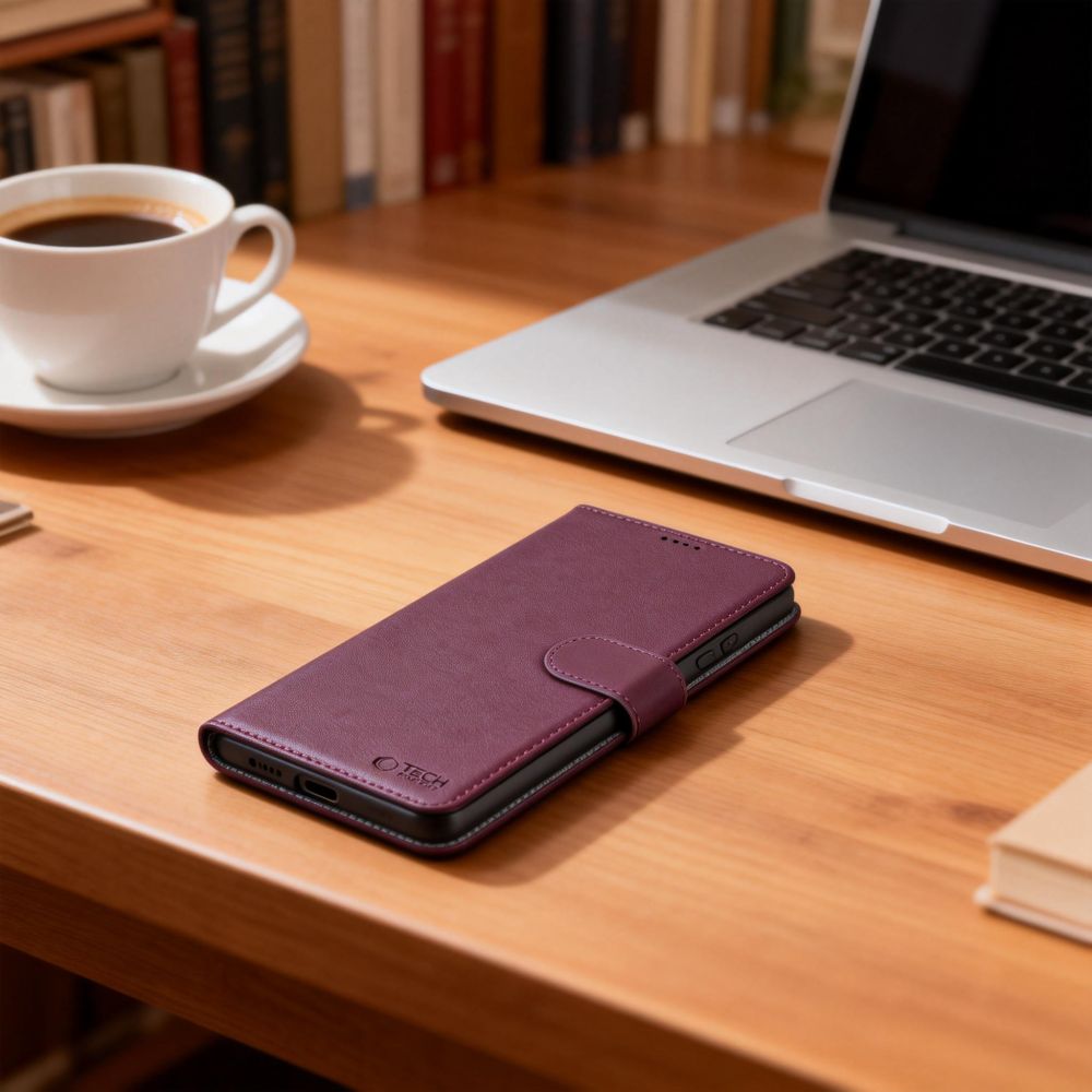 iTok webáruház - Tech-Protect Tech-Protect Wallet tok Samsung Galaxy S26 Ultra (bordó) 6 Tech-Protect Wallet Case for Samsung Galaxy S26 Ultra (bordó)