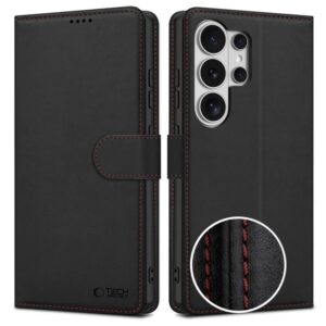 Tech-Protect Wallet tok Samsung Galaxy S26 Ultra (fekete-piros)