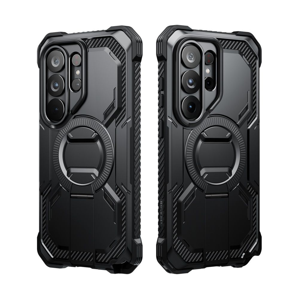 iTok webáruház - Supcase Supcase iBlason ArmorBox Clip Mag MagSafe tok Samsung Galaxy S26 Ultra készülékhez (fekete) 3 Supcase iBlason ArmorBox Clip Mag MagSafe Case for Samsung Galaxy S26 Ultra (fekete)