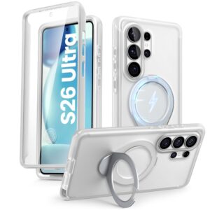Supcase Cosmo Mag MagSafe tok Samsung Galaxy S26 Ultra tok fehér (fehér)