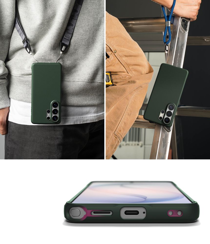 iTok webáruház - Ringke Ringke Onyx tok Samsung Galaxy S26 Ultra (zöld) 6 Ringke Onyx Case for Samsung Galaxy S26 Ultra (zöld)