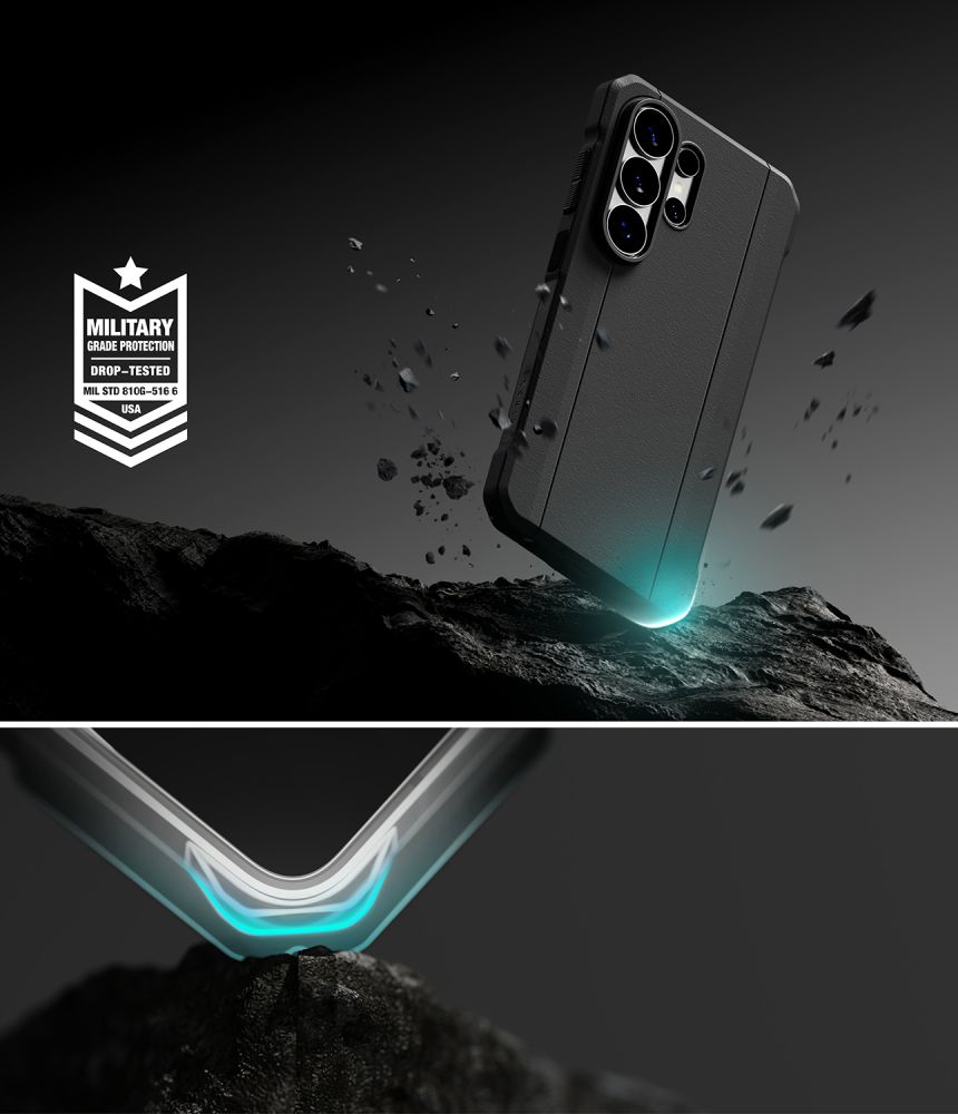 iTok webáruház - Ringke Ringke Onyx Alfa MagSafe tok Samsung Galaxy S26 Ultra készülékhez (fekete) 7 Ringke Onyx Alfa Magsafe Case for Samsung Galaxy S26 Ultra (fekete)