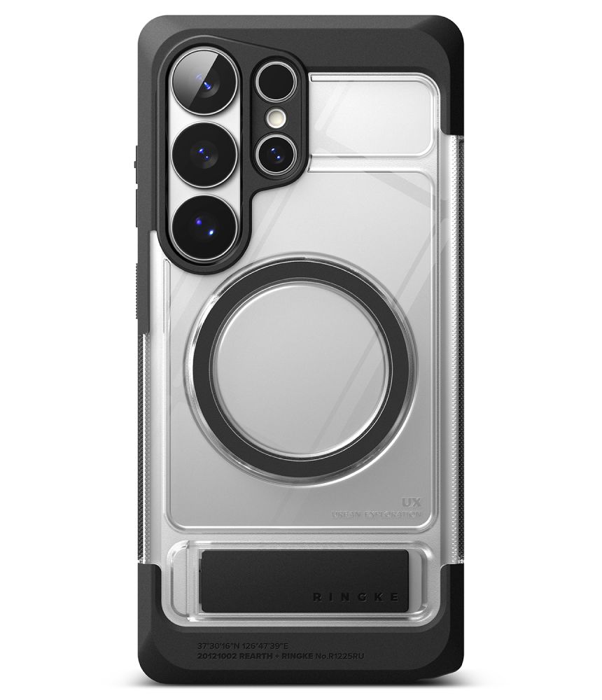 iTok webáruház - Ringke Ringke UX Magnetic MagSafe tok Samsung Galaxy S26 Ultra (átlátszó fekete) 3 Ringke UX Magnetic MagSafe Case for Samsung Galaxy S26 Ultra (átlátszó fekete)