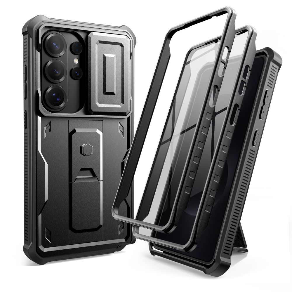 iTok webáruház - Tech-Protect Tech-Protect Kevlar Cam+ tok Samsung Galaxy S26 Ultra készülékhez (fekete) 2 Tech-Protect Kevlar Cam+ Case for Samsung Galaxy S26 Ultra (fekete)