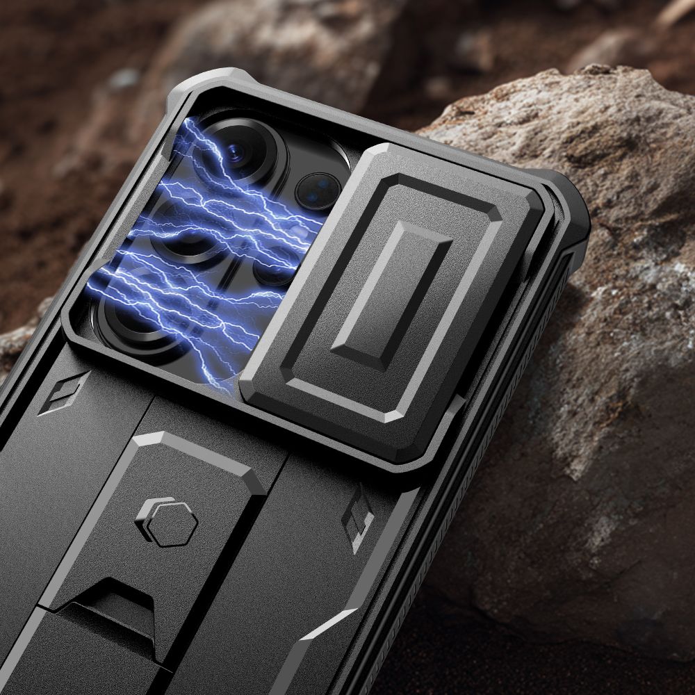 iTok webáruház - Tech-Protect Tech-Protect Kevlar Cam+ tok Samsung Galaxy S26 Ultra készülékhez (fekete) 3 Tech-Protect Kevlar Cam+ Case for Samsung Galaxy S26 Ultra (fekete)