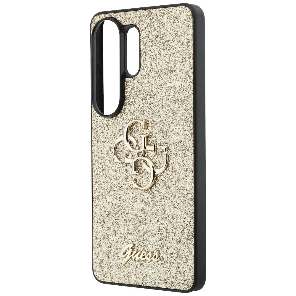 iTok webáruház - Guess Guess Fixed Glitter Big 4G tok Samsung Galaxy S26 Ultra (arany) 6 Guess Fixed Glitter Big 4G Metal Logo case for Samsung Galaxy S26 Ultra (arany)