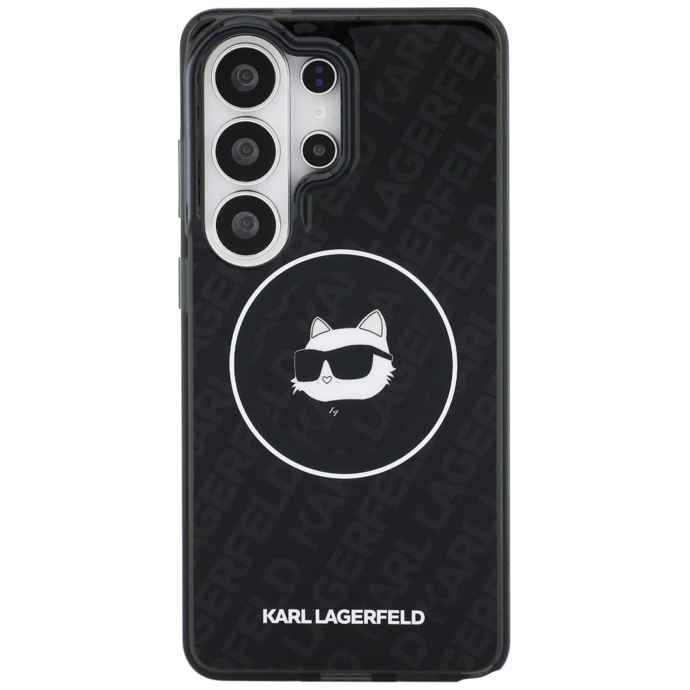 iTok webáruház - Karl Lagerfeld Karl Lagerfeld MagSafe tok Samsung Galaxy S26 Ultra készülékhez (fekete) 3 Karl Lagerfeld IML Repeated Choupette MagSafe Case for Samsung Galaxy S26 Ultra (fekete)
