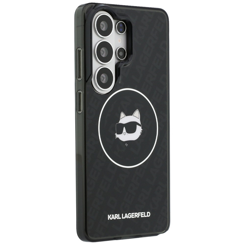 iTok webáruház - Karl Lagerfeld Karl Lagerfeld MagSafe tok Samsung Galaxy S26 Ultra készülékhez (fekete) 4 Karl Lagerfeld IML Repeated Choupette MagSafe Case for Samsung Galaxy S26 Ultra (fekete)