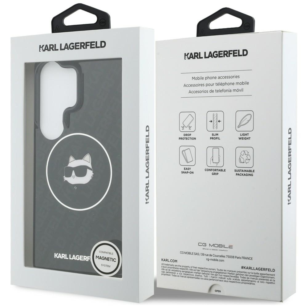 iTok webáruház - Karl Lagerfeld Karl Lagerfeld MagSafe tok Samsung Galaxy S26 Ultra készülékhez (fekete) 8 Karl Lagerfeld IML Repeated Choupette MagSafe Case for Samsung Galaxy S26 Ultra (fekete)