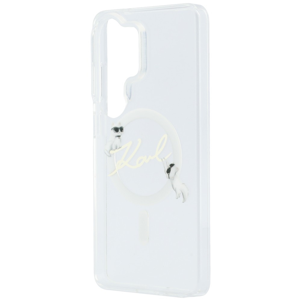 iTok webáruház - Karl Lagerfeld Karl Lagerfeld IML KC Script MagSafe tok Samsung Galaxy S26 Ultra készülékhez (átlátszó) 6 Karl Lagerfeld IML KC Script MagSafe Case for Samsung Galaxy S26 Ultra (átlátszó)