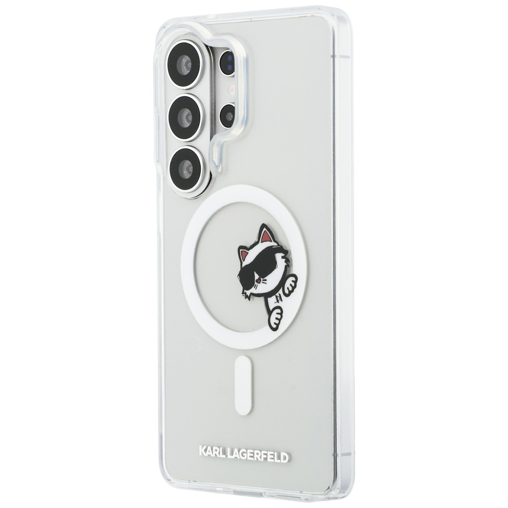 iTok webáruház - Karl Lagerfeld Karl Lagerfeld IML Peekaboo Choupette tok Samsung Galaxy S26 Ultra készülékhez (átlátszó) 2 Karl Lagerfeld IML Peekaboo Choupette MagSafe case for Samsung Galaxy S26 Ultra (átlátszó)