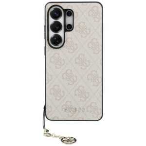 Guess 4G Classic Logo Charm MagSafe tok Samsung Galaxy S26 Ultra (rózsaszín)