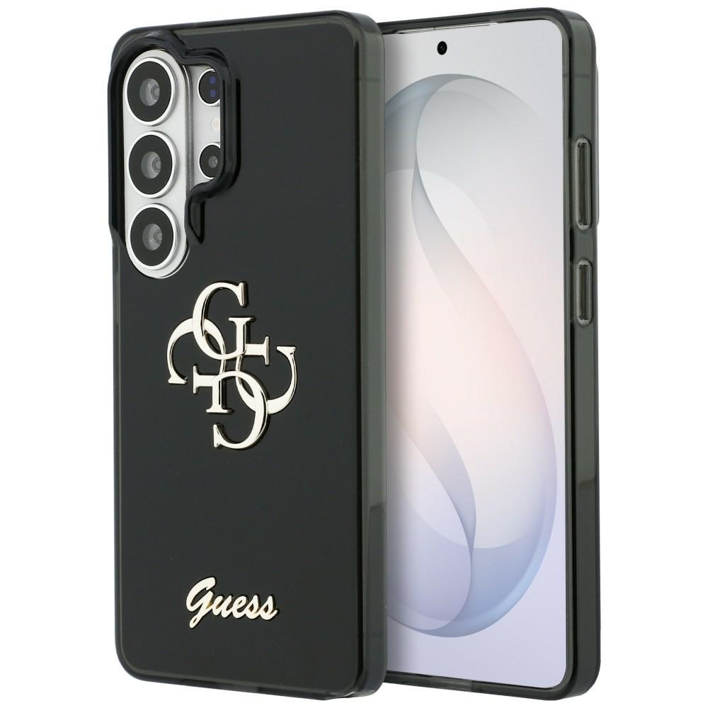 iTok webáruház - Guess Guess IML Big Metal 4G Script tok Samsung Galaxy S26 Ultra (fekete) 1 Guess IML Big Metal 4G Script case for Samsung Galaxy S26 Ultra (fekete)