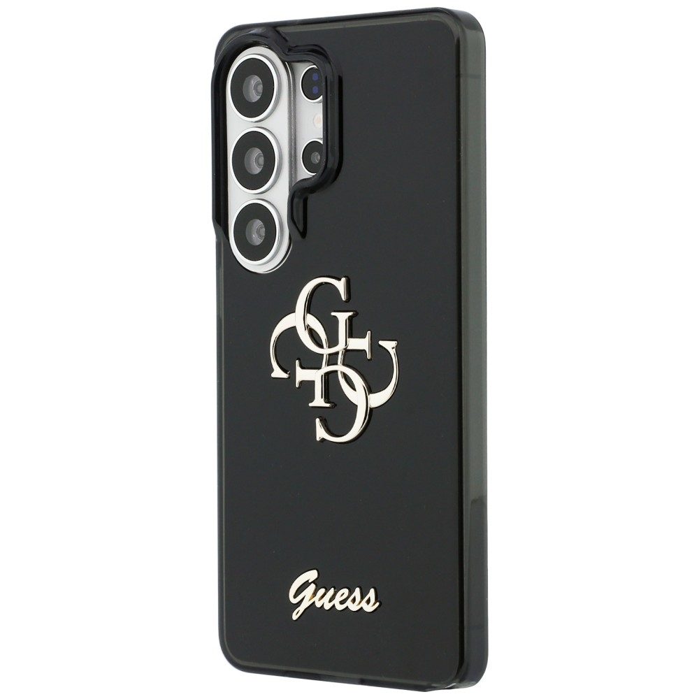 iTok webáruház - Guess Guess IML Big Metal 4G Script tok Samsung Galaxy S26 Ultra (fekete) 2 Guess IML Big Metal 4G Script case for Samsung Galaxy S26 Ultra (fekete)