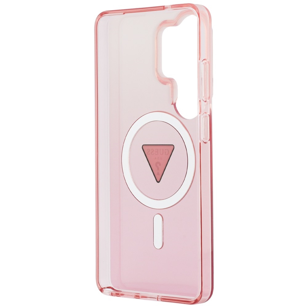 iTok webáruház - Guess Guess IML Gradient Triangle MagSafe tok Samsung Galaxy S26 Ultra készülékhez (rózsaszín) 7 Guess IML Gradient Triangle MagSafe Case for Samsung Galaxy S26 Ultra (rózsaszín)