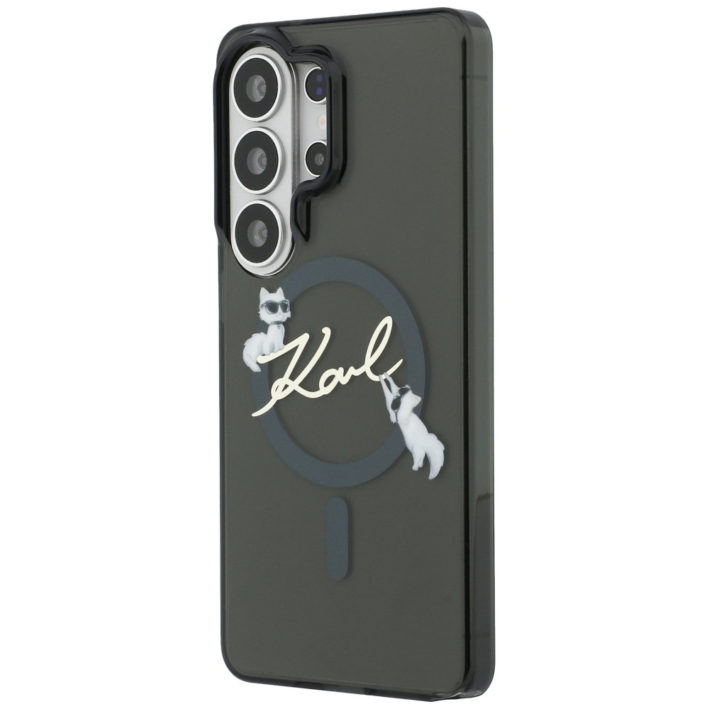 iTok webáruház - Karl Lagerfeld Karl Lagerfeld IML KC Script MagSafe tok Samsung Galaxy S26 Ultra (fekete) 2 Karl Lagerfeld IML KC Script MagSafe Case for Samsung Galaxy S26 Ultra (fekete)