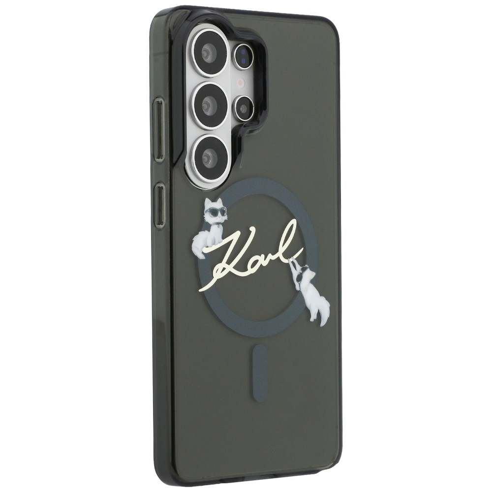 iTok webáruház - Karl Lagerfeld Karl Lagerfeld IML KC Script MagSafe tok Samsung Galaxy S26 Ultra (fekete) 4 Karl Lagerfeld IML KC Script MagSafe Case for Samsung Galaxy S26 Ultra (fekete)