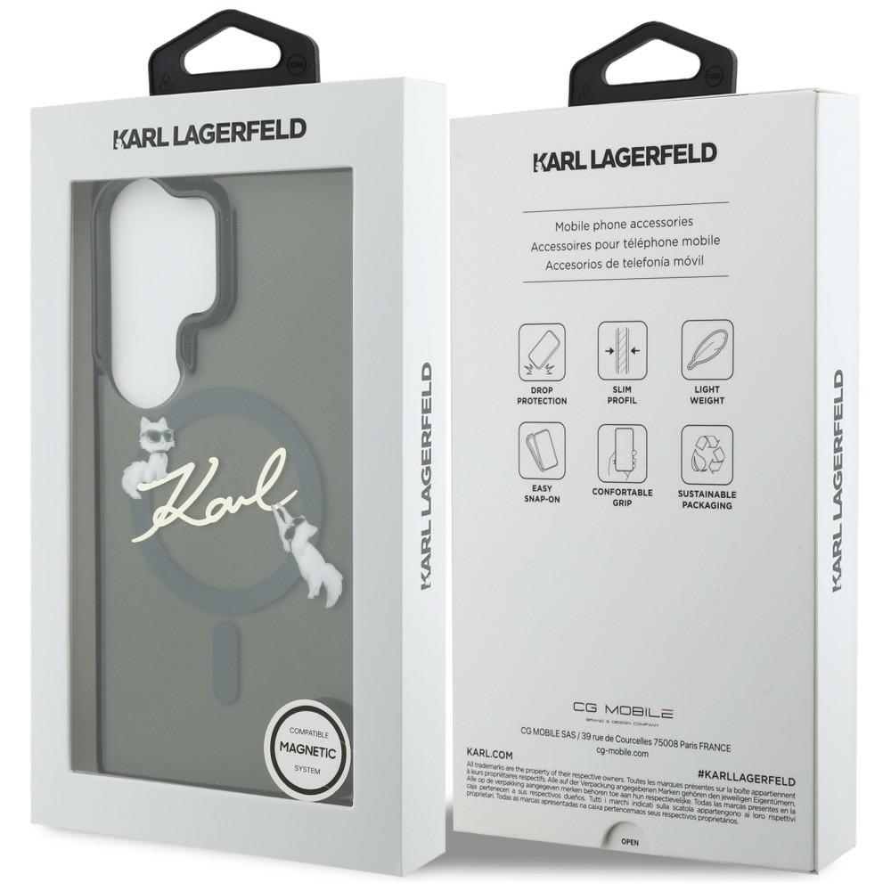 iTok webáruház - Karl Lagerfeld Karl Lagerfeld IML KC Script MagSafe tok Samsung Galaxy S26 Ultra (fekete) 8 Karl Lagerfeld IML KC Script MagSafe Case for Samsung Galaxy S26 Ultra (fekete)