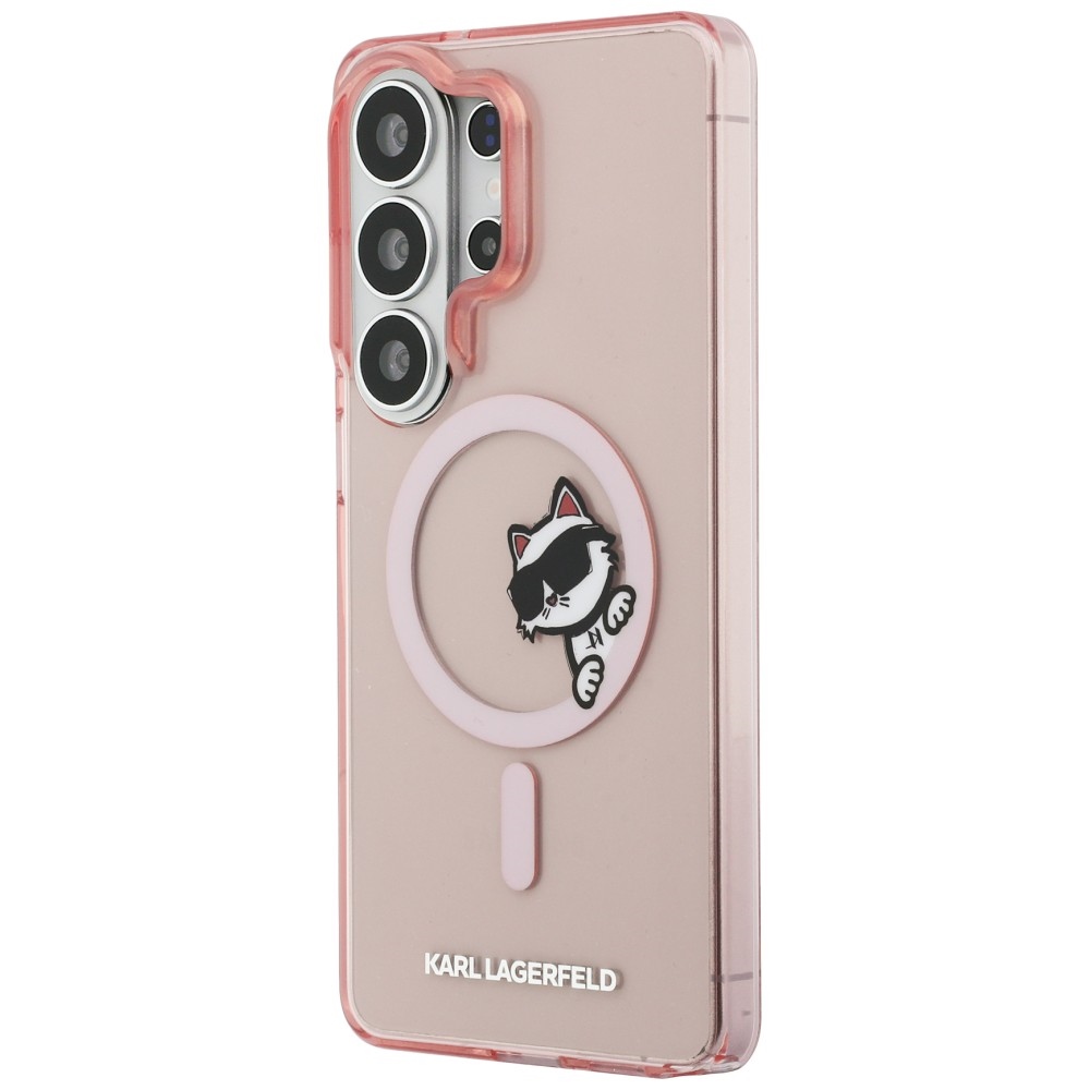 iTok webáruház - Karl Lagerfeld Karl Lagerfeld IML Peekaboo Choupette MagSafe tok Samsung Galaxy S26 Ultra (rózsaszín) 2 Karl Lagerfeld IML Peekaboo Choupette MagSafe Case for Samsung Galaxy S26 Ultra (rózsaszín)